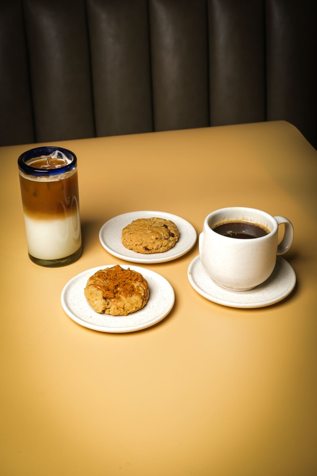 Café con leche y galletas artesanales