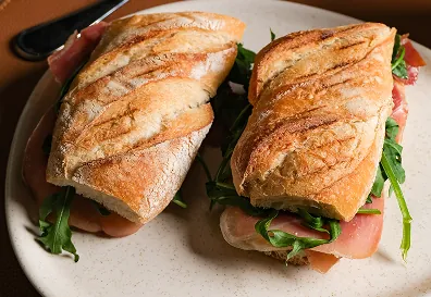Panini de pechuga de pavo